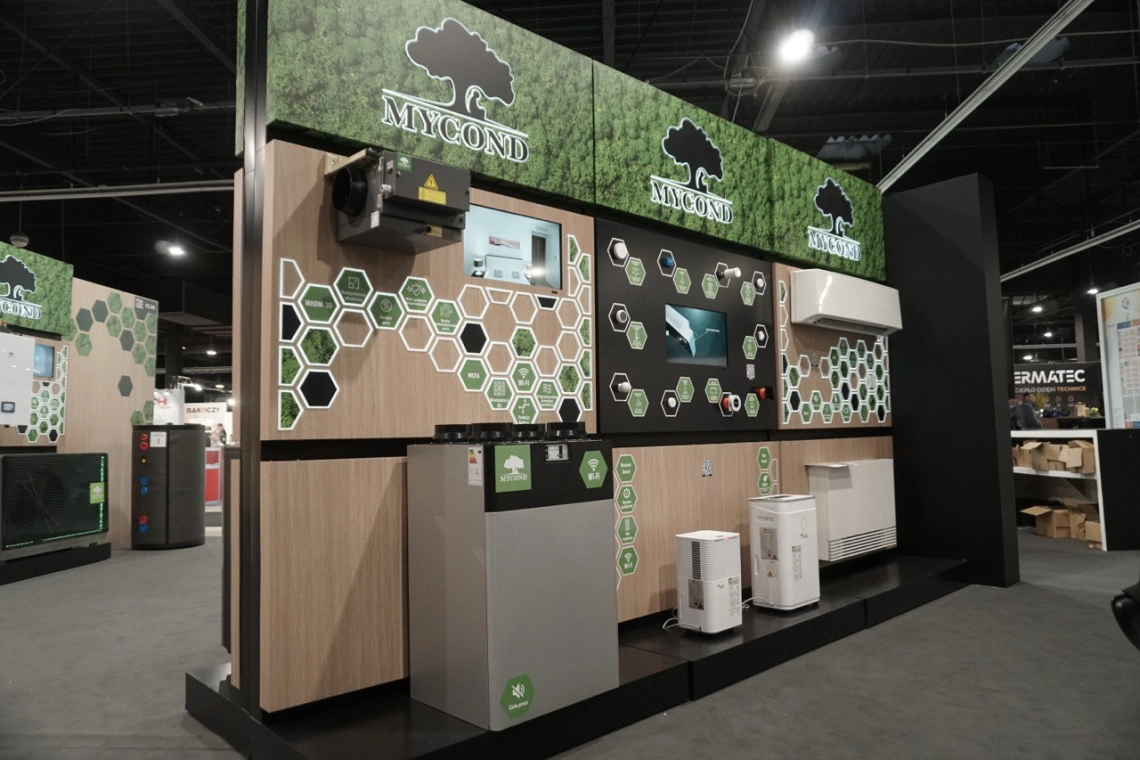 Prezentácia Mycond na výstave Warsaw HVAC Expo.