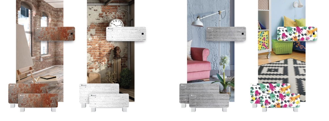 MyCond Silver Glass Wall Ultratenká jednotka fan coilu navrhnutá pre tichú prevádzku a modernú estetiku.