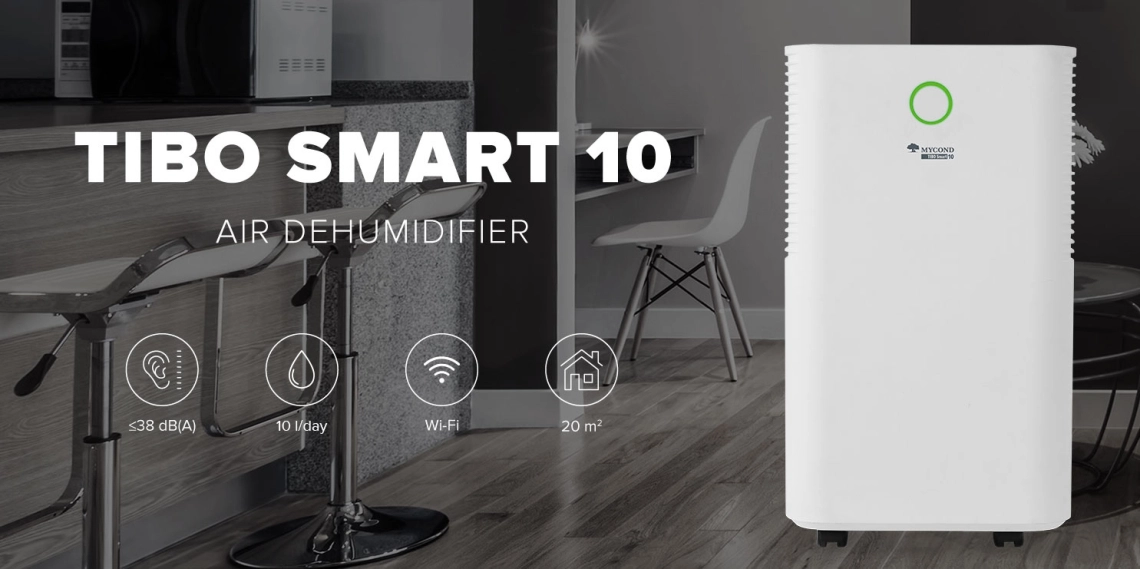 MyCond TIBO Smart 10 s ovládaním Wi-Fi a nízkou hlučnosťou