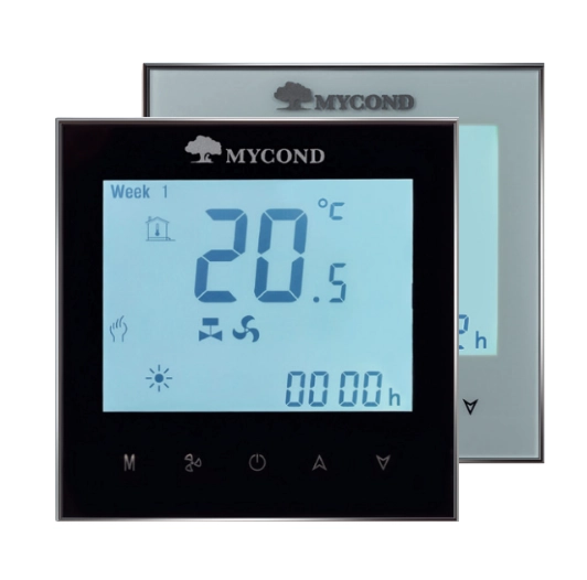 Bielo-čierny termostat MyCond TRF-B2