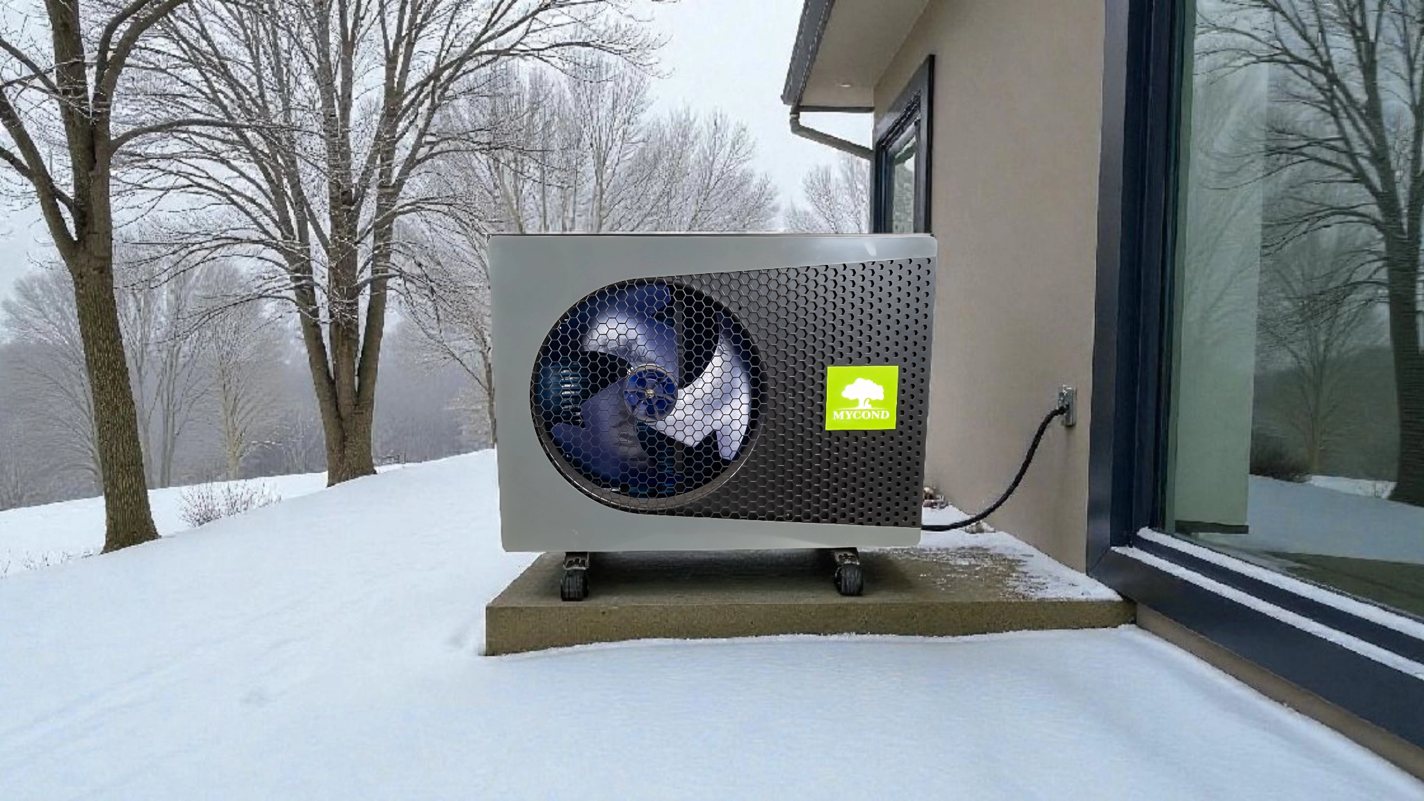 Optimálna teplota pre monoblokové tepelné čerpadlo Mycond BeeThermic