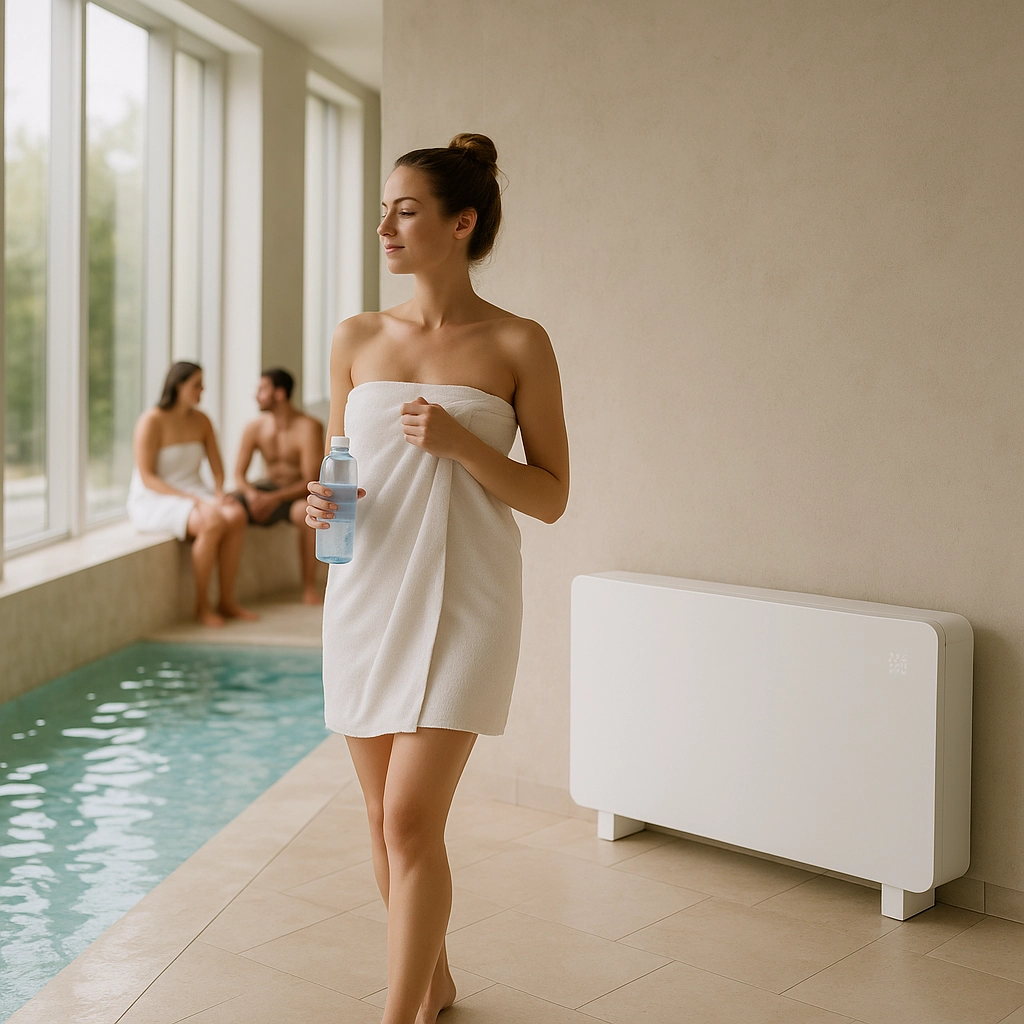 Energeticky efektívny odvlhčovač vzduchu pre bazén s nízkou hlučnosťou Mycond MBA-G