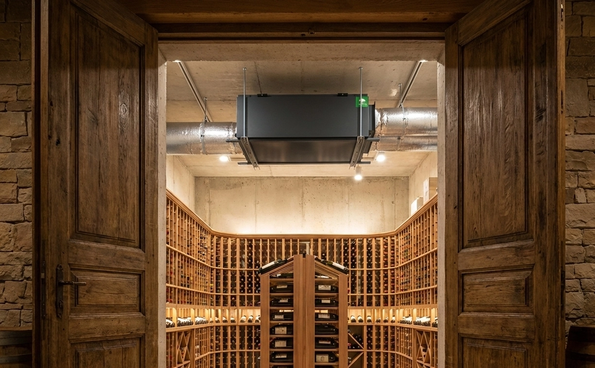 Kanálový odvlhčovač pre veľké priestory, vrátane bazénov Mycond MSHAC