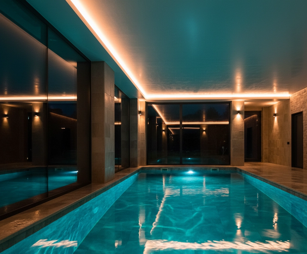 Režimy práce odvlhčovača bazénov Mycond MBA: 24/7, nočný režim a časovače