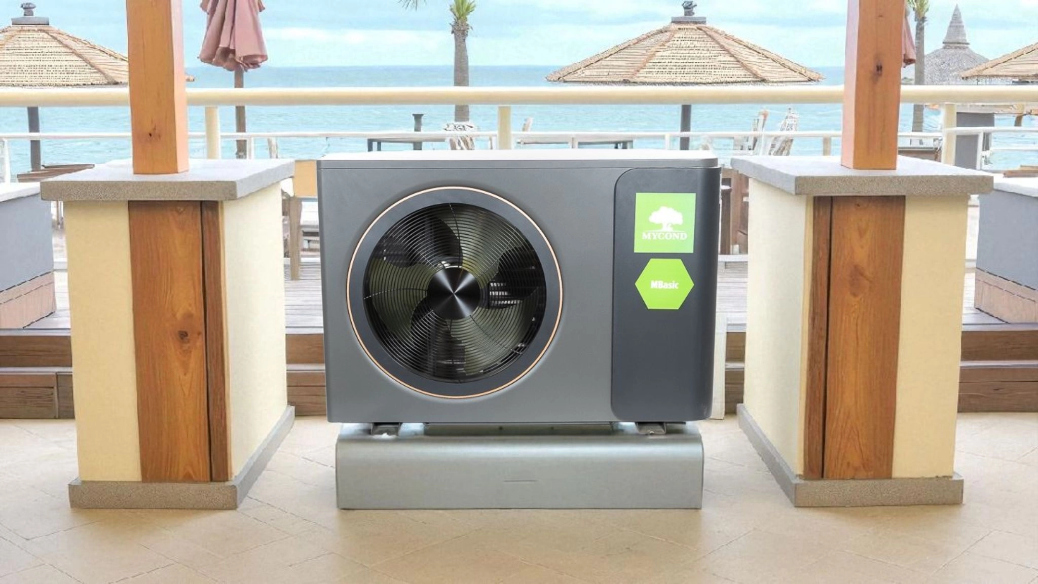 Tepelné čerpadlo na vykurovanie pri mrazoch do -25 stupňov Mycond MBasic