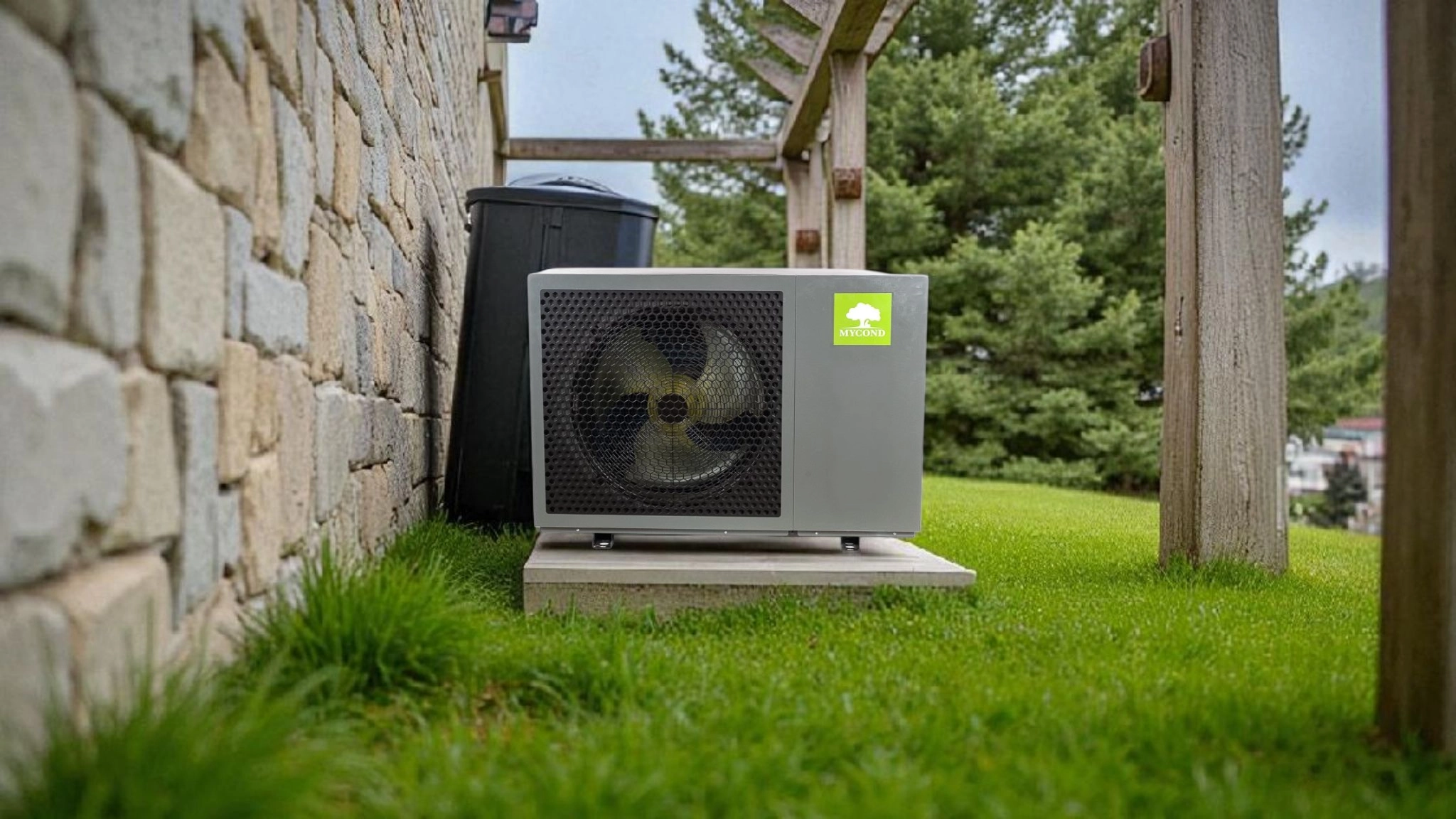 Účinná práca tepelného čerpadla Mycond BeeEco, aj pri vysoko teplotných sústavách