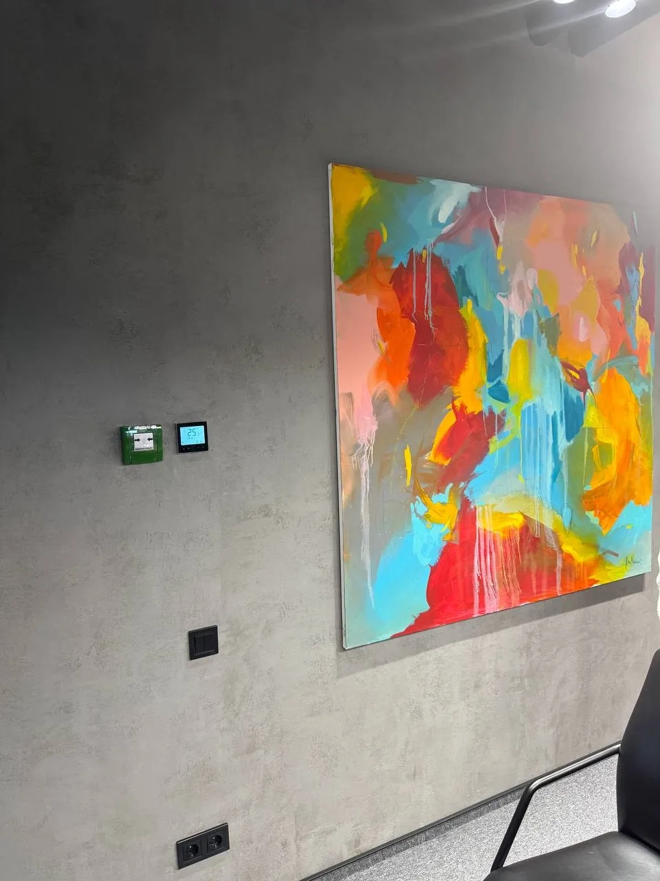 Výstavná sieň s termostatom Mycond