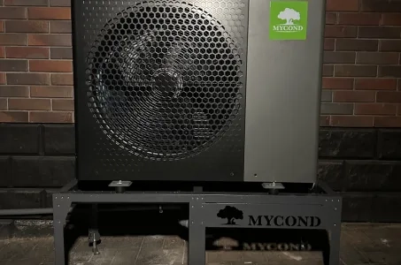 Vidiecka chata s tepelnými čerpadlami Mycond Split BeeHeat MHS-U12BH