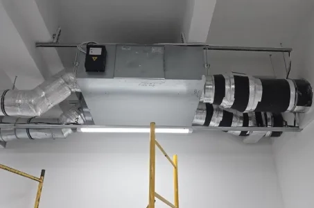 Nákupné centrum s rekuperačnými vetracími jednotkami Mycond MVS