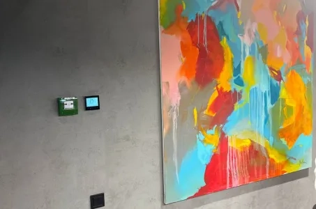 Výstavná sieň s termostatom Mycond