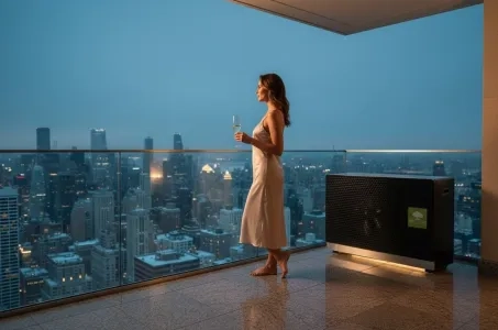 Tepelné čerpadlo BeeSmart: úsporné vykurovanie a chladenie bytu s fancoilmi