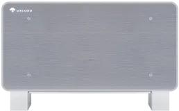 Dizajnové podlahové jednotky s fan-coilom Séria Silver Glass